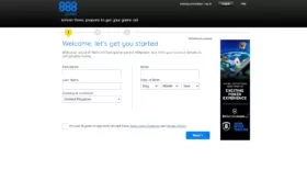 SignUp at 888 poker